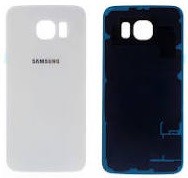 Tagakaas Samsung G920F S6 White Pearl (ilma kaamera läätseta) originaal (kasutatud, Grade A)