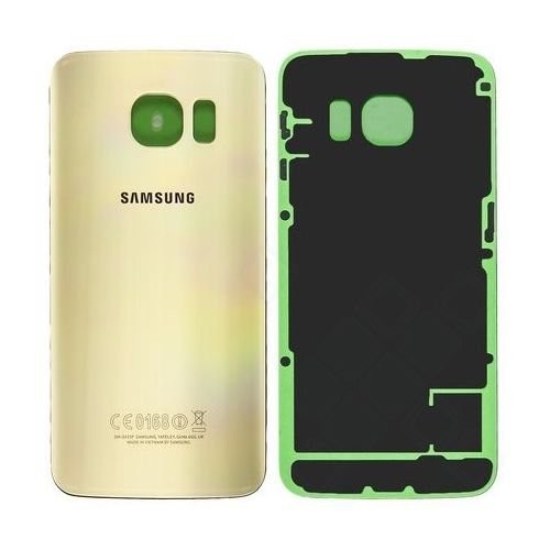 Tagakaas Samsung G925F S6 Edge Gold Platinum (ilma kaamera läätseta) originaal (kasutatud, Grade B)