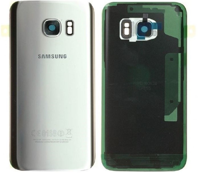 Tagakaas Samsung G930F S7 hõbedane originaal (service pack)