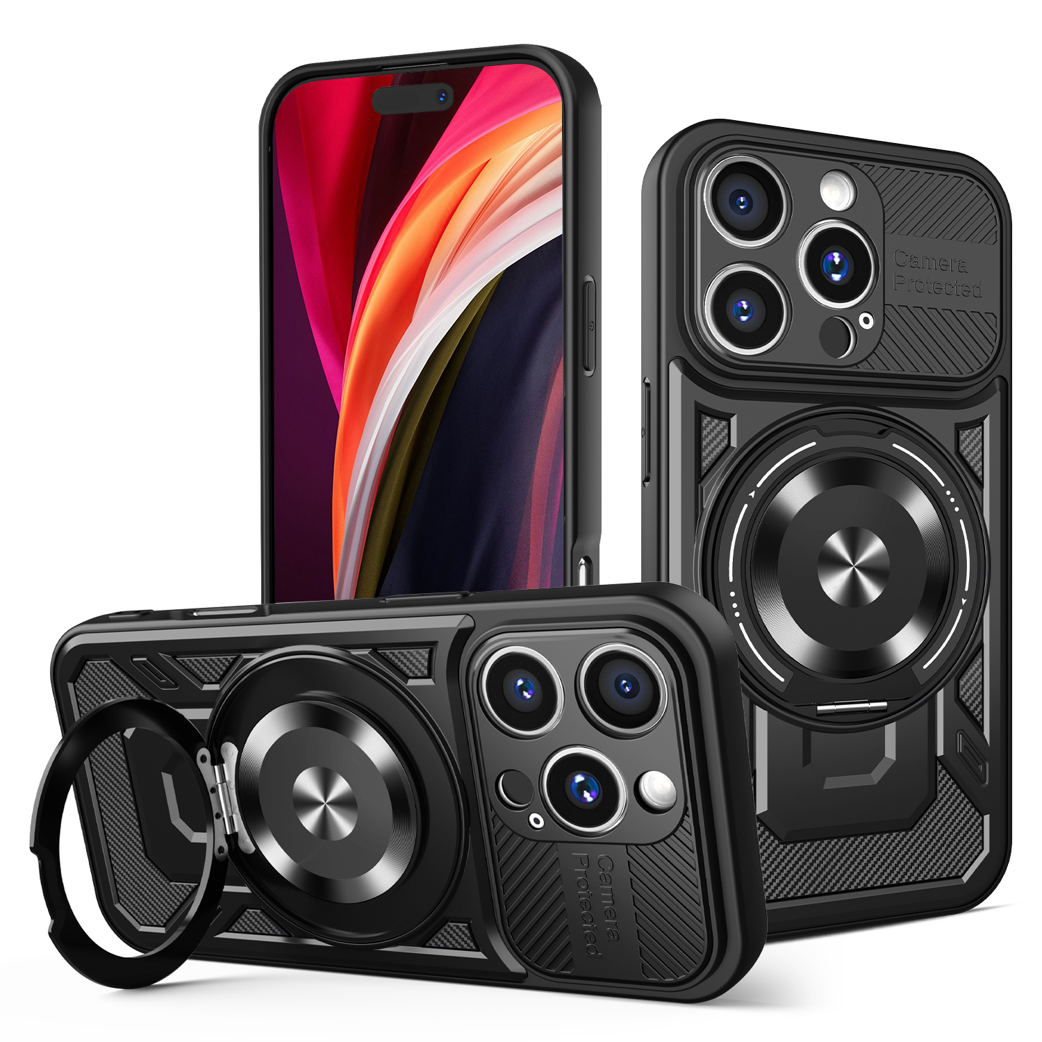 Defender Armor Mag чехол iPhone 16 Pro 6,3" черный