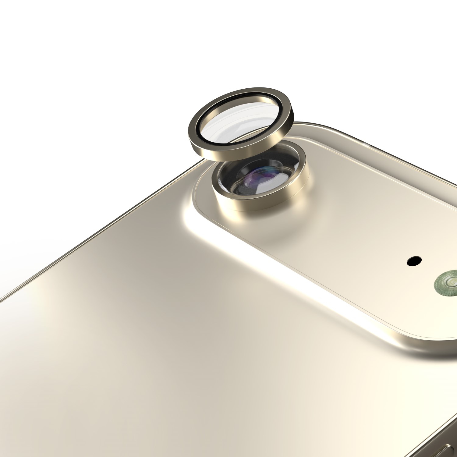 Etteri camera lens protector jaoks iPhone 17 Air kuldne