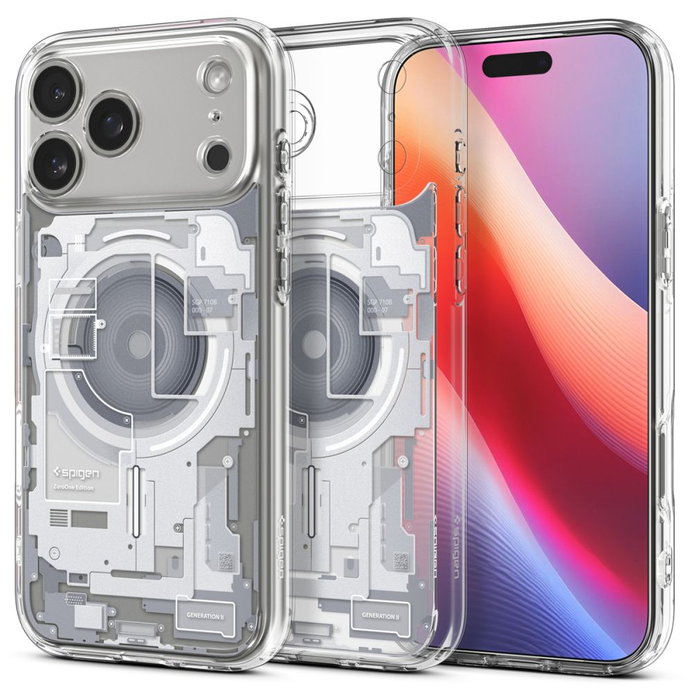 Spigen Ultra Hybrid MagSafe Ümbris jaoks iPhone 17 Pro Zero One - Valge