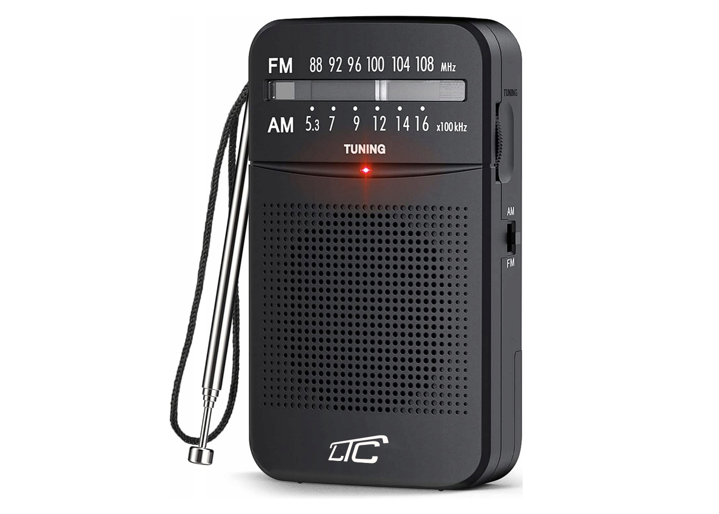 LTC portable pocket radio LEGA, AM/FM, mini jack, must