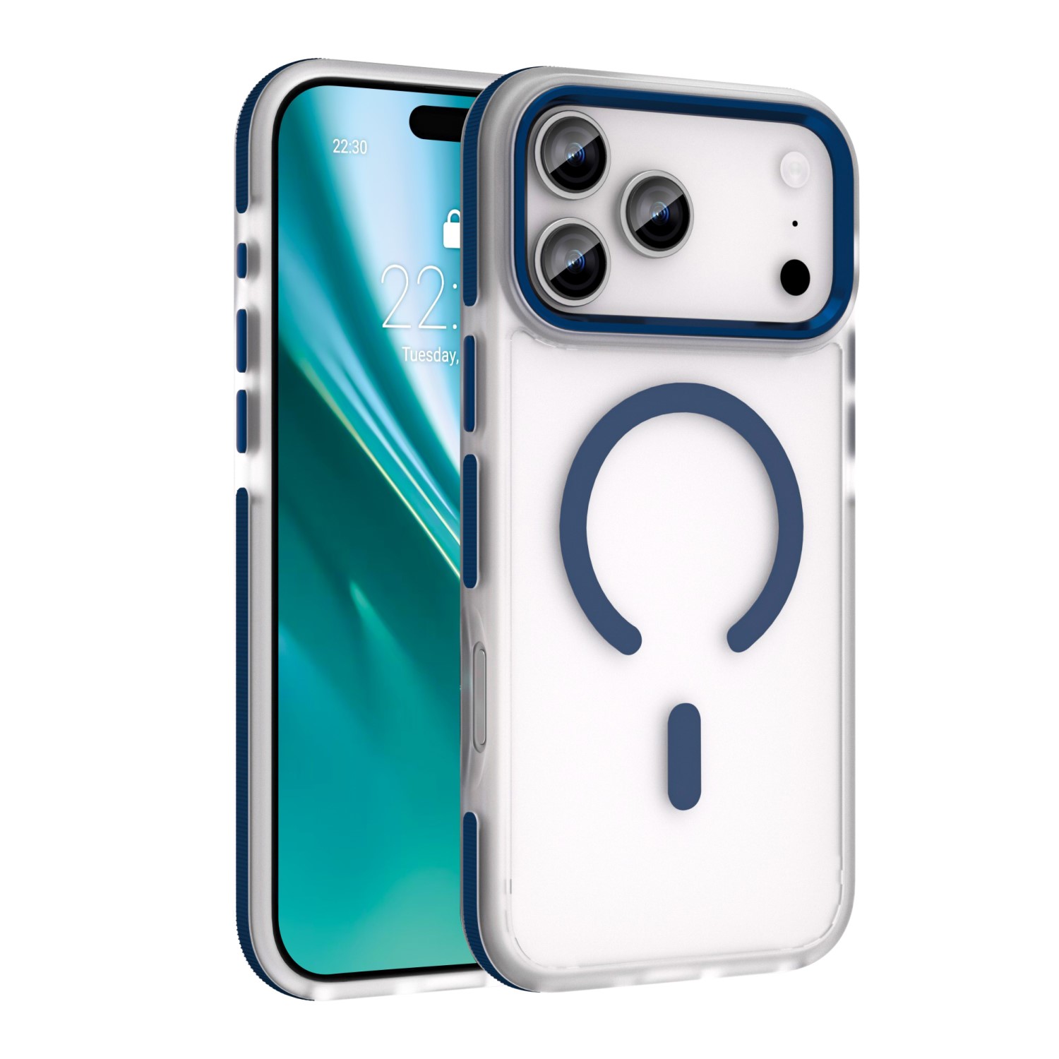 Etteri Icy Mag ümbris jaoks iPhone 17 Pro sinine