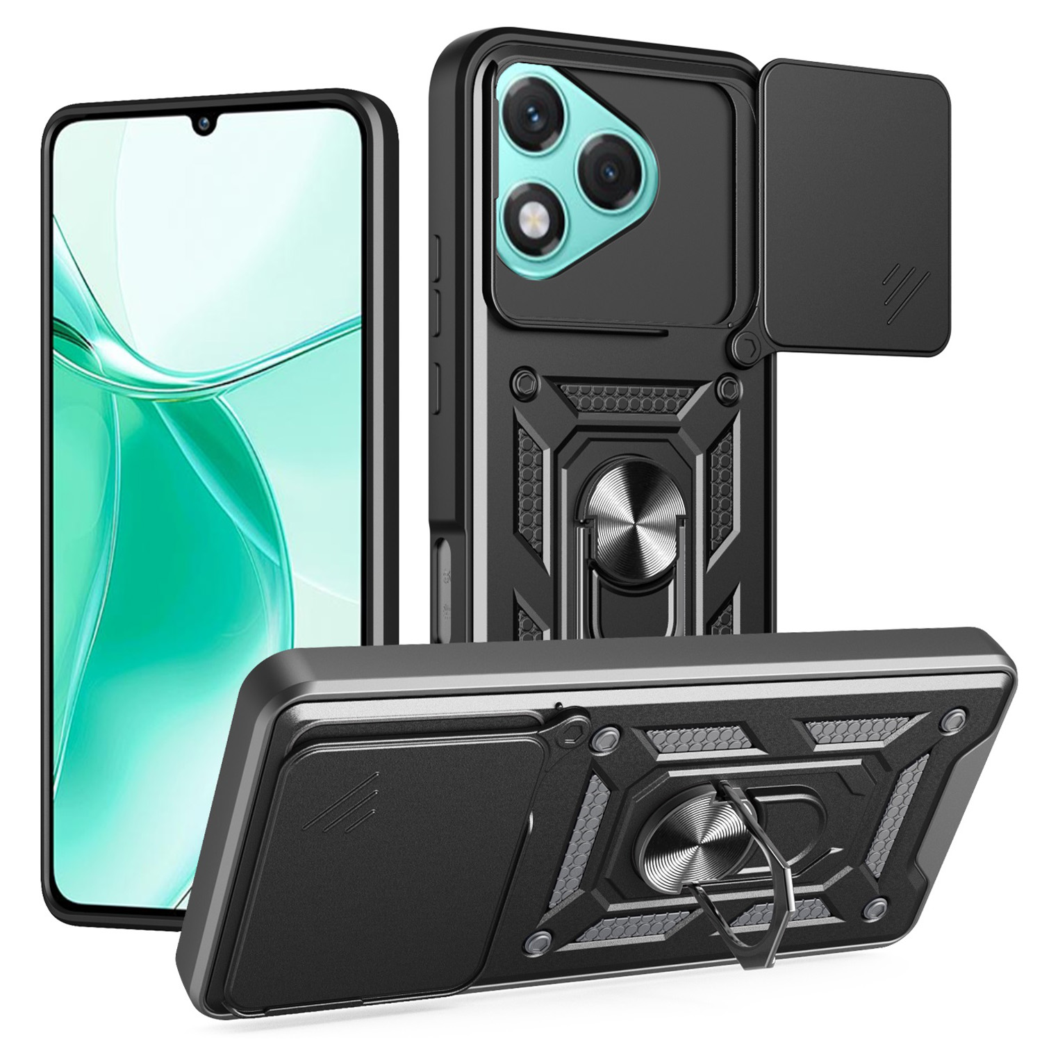 Defender Slide ümbris for Honor 400 Lite must