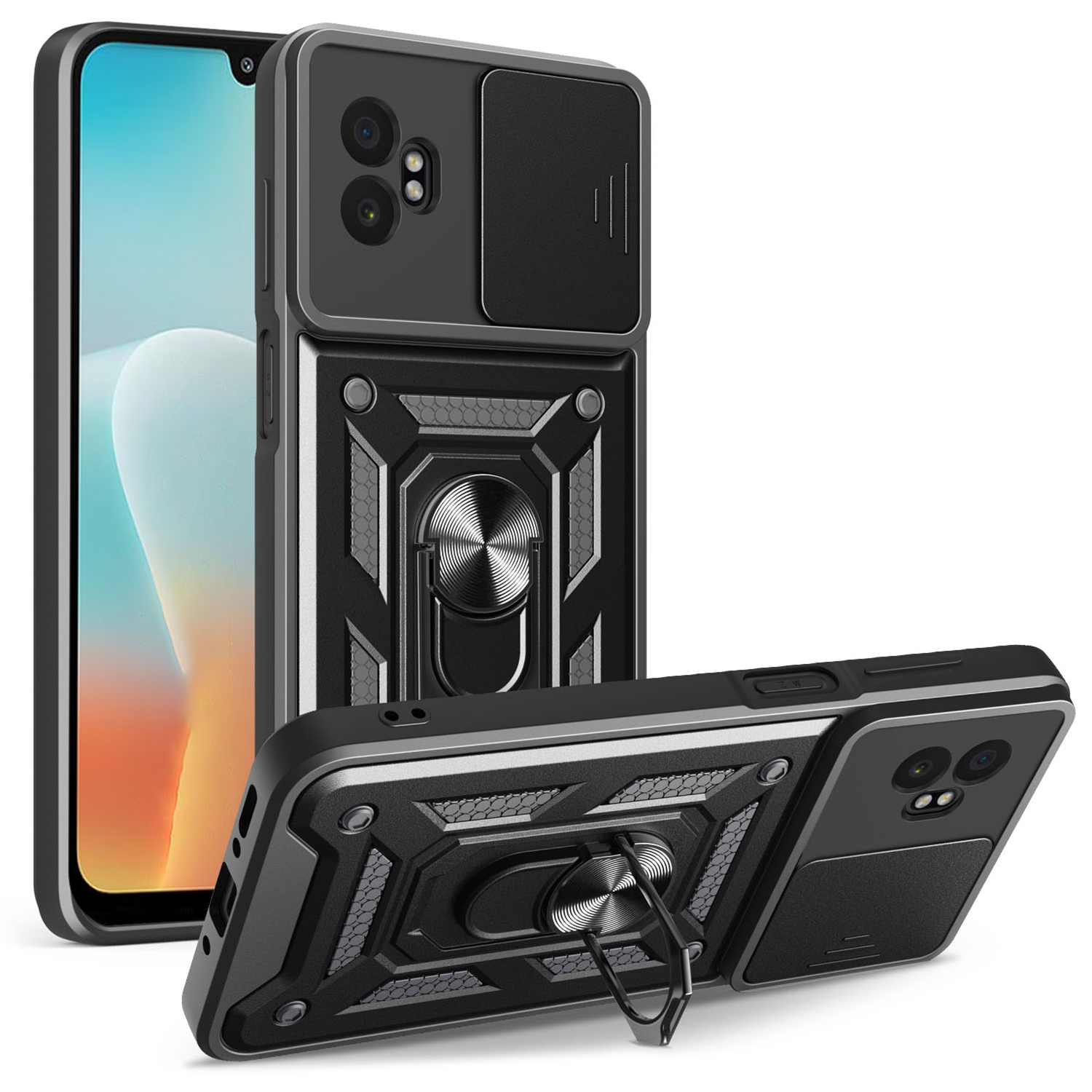 Defender Slide ümbris jaoks Samsung Galaxy Xcover 7 Pro must