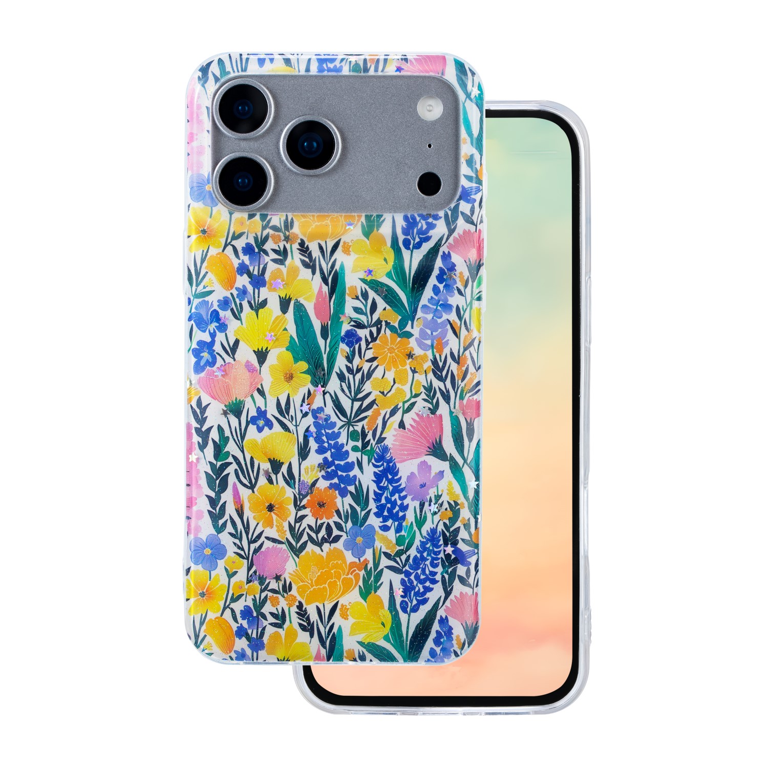 Glow Glam ümbris jaoks iPhone 17 Pro Max 6,9" rustic