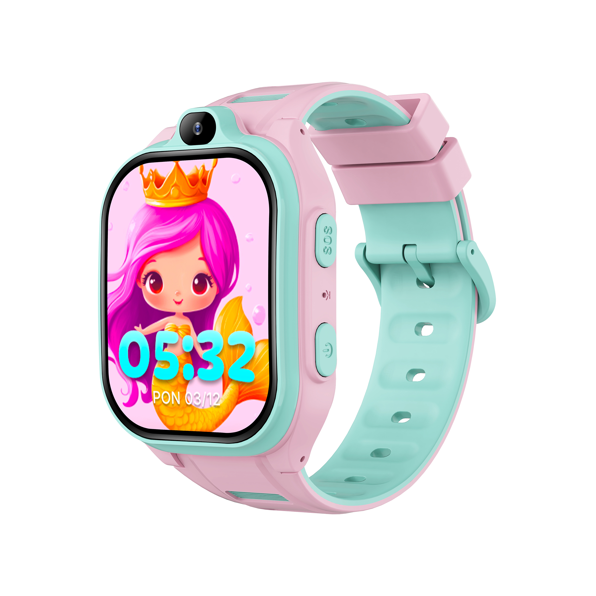 Смарт-часы Forever GPS WiFi 4G детские Boost KW-530 розовый