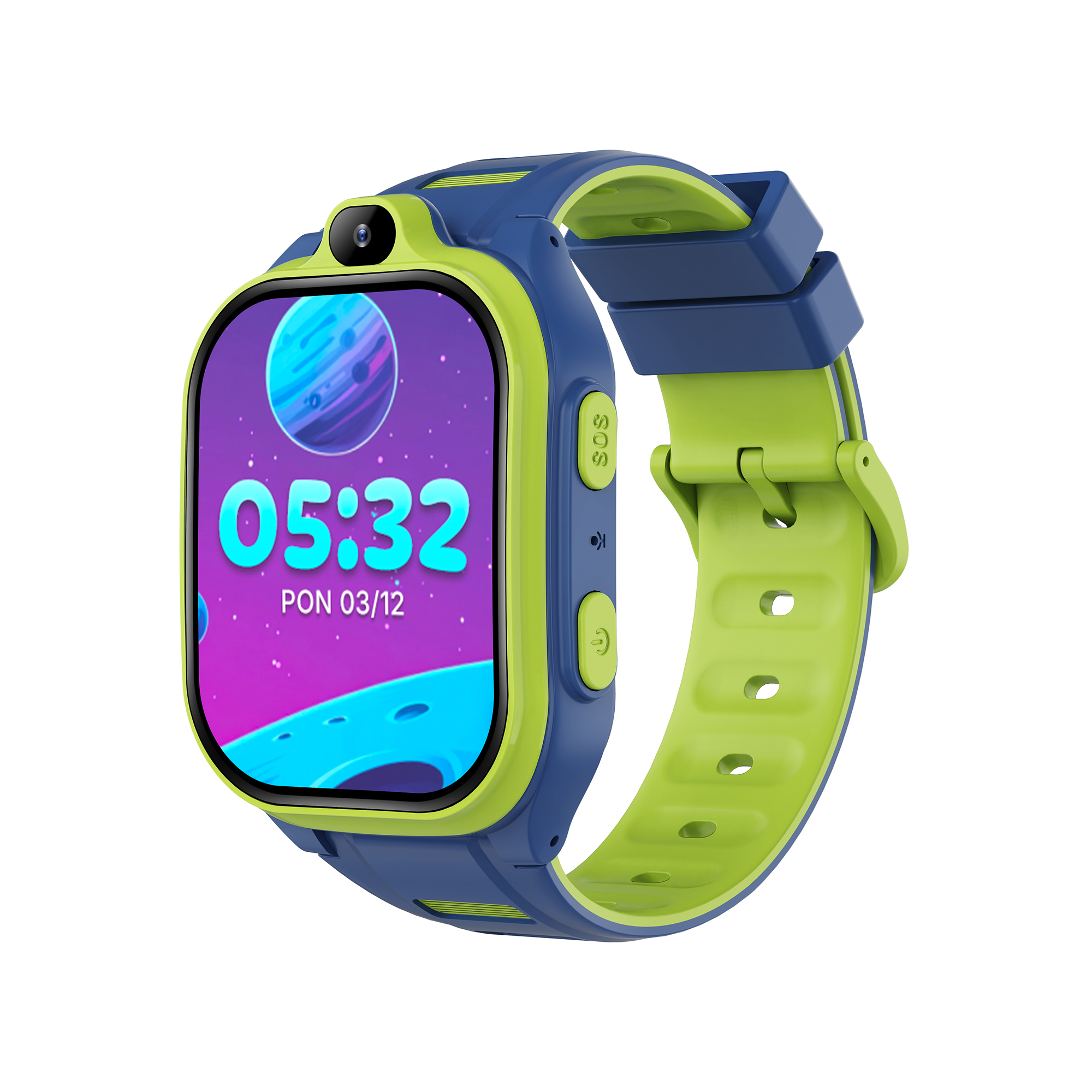 Смарт-часы Forever GPS WiFi 4G детские Boost KW-530 синий