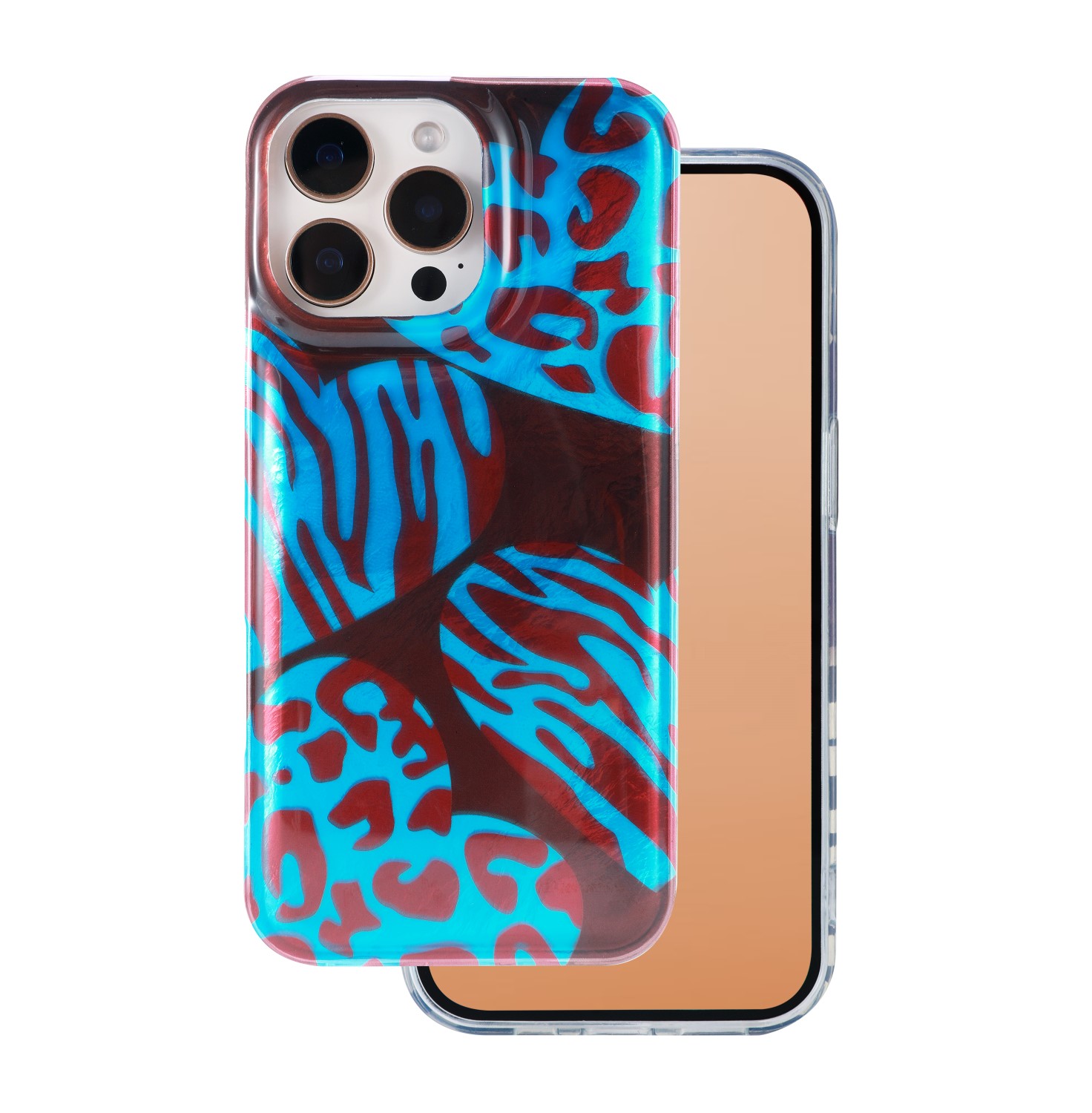Animal Print ümbris for iPhone 15 Pro 6,1" Chameleon