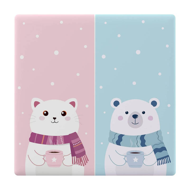 Decorative ümbris / cap jaoks T5 SONOFF Cartoon 2C touch lüliti