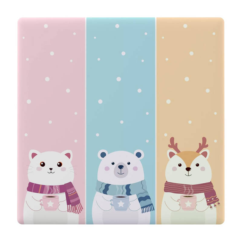 Decorative ümbris / cap jaoks T5 SONOFF Cartoon 3C touch lüliti