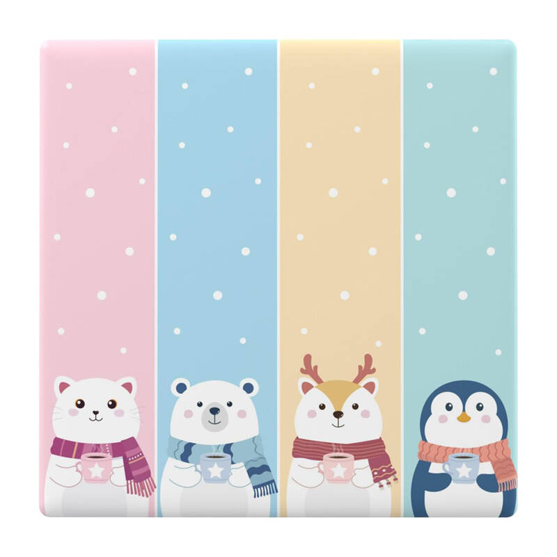 Decorative ümbris / cap jaoks the T5 SONOFF Cartoon 4C touch lüliti.