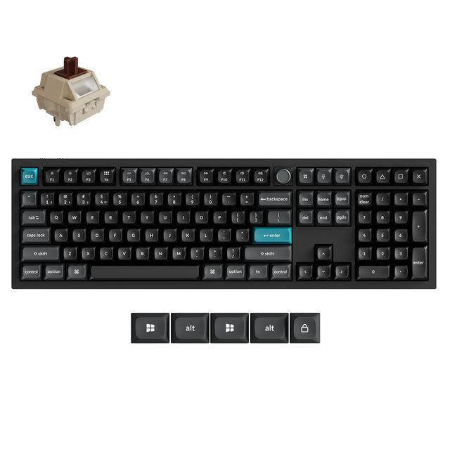Juhtmevaba klaviatuur KEYCHRON Q6 Ultra Black Q6U-M3