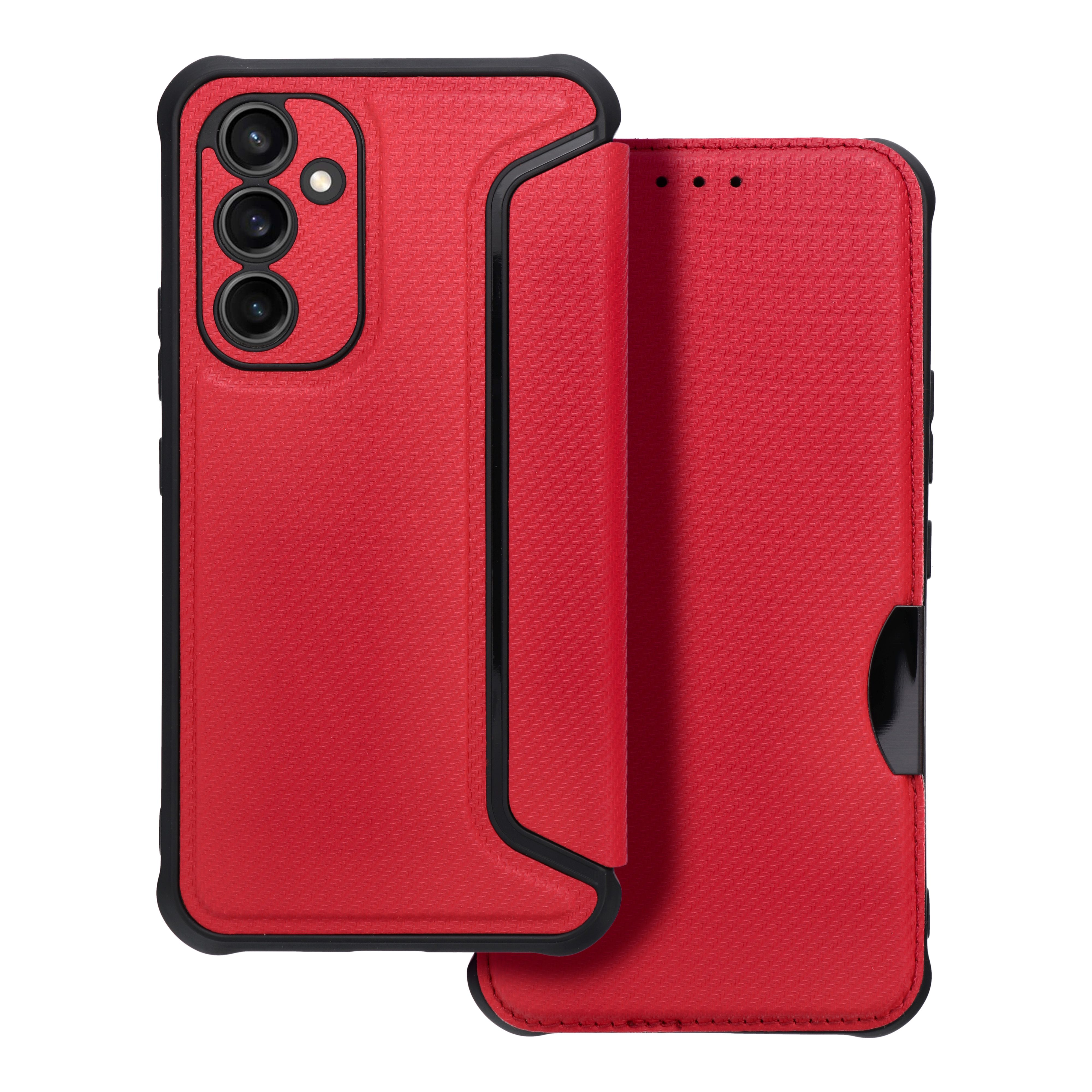 RAZOR Book jaoks SAMSUNG A54 5G punane