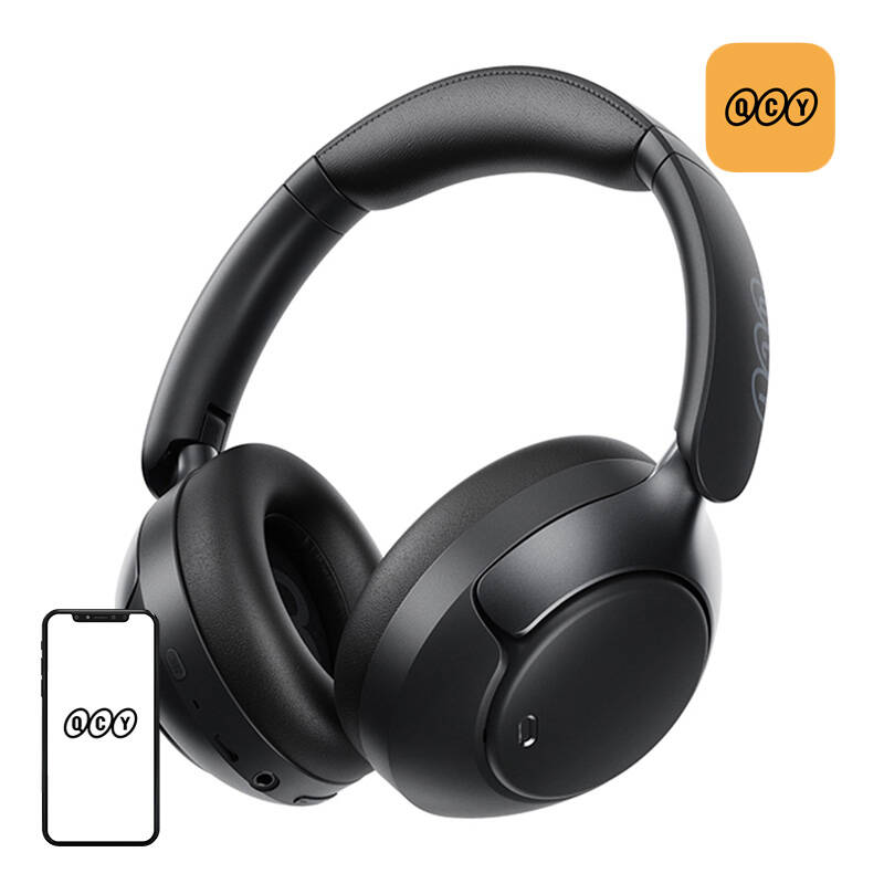 QCY H3 pro ANC juhtmevaba kõrvaklapid (must)