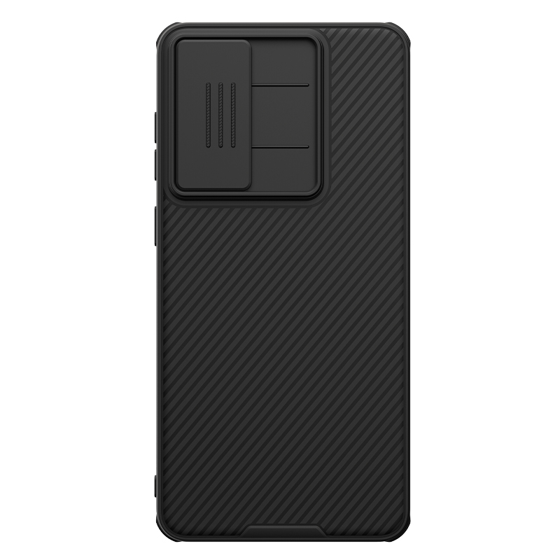 Nillkin CamShield Pro ümbris Samsung S25 Edge jaoks, must