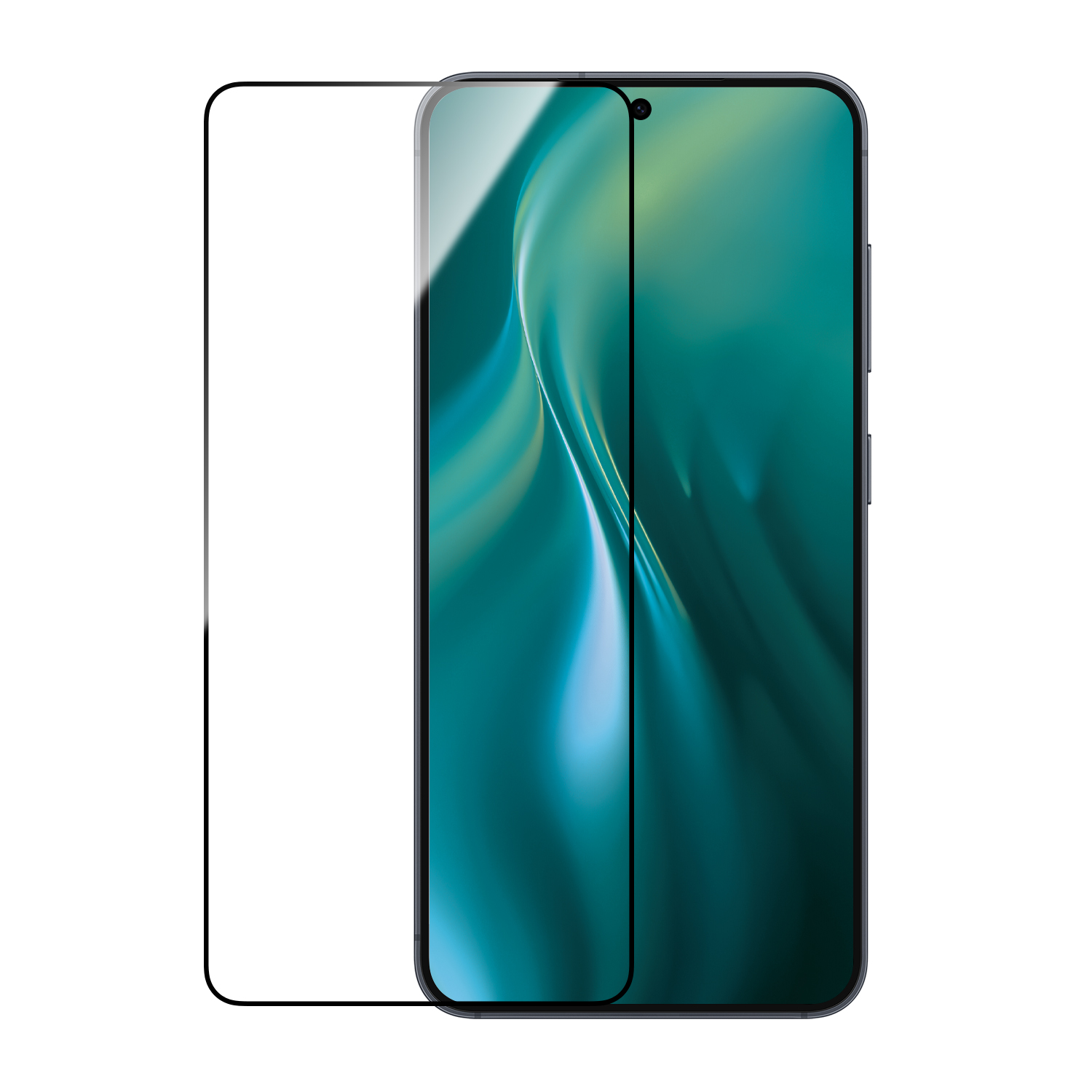 Закалённое стекло Etteri 9D для Samsung Galaxy S26