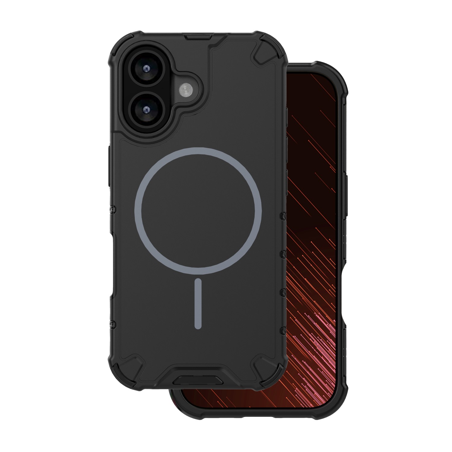 Defender 2in1 Mag ümbris for iPhone 16 6,1" must