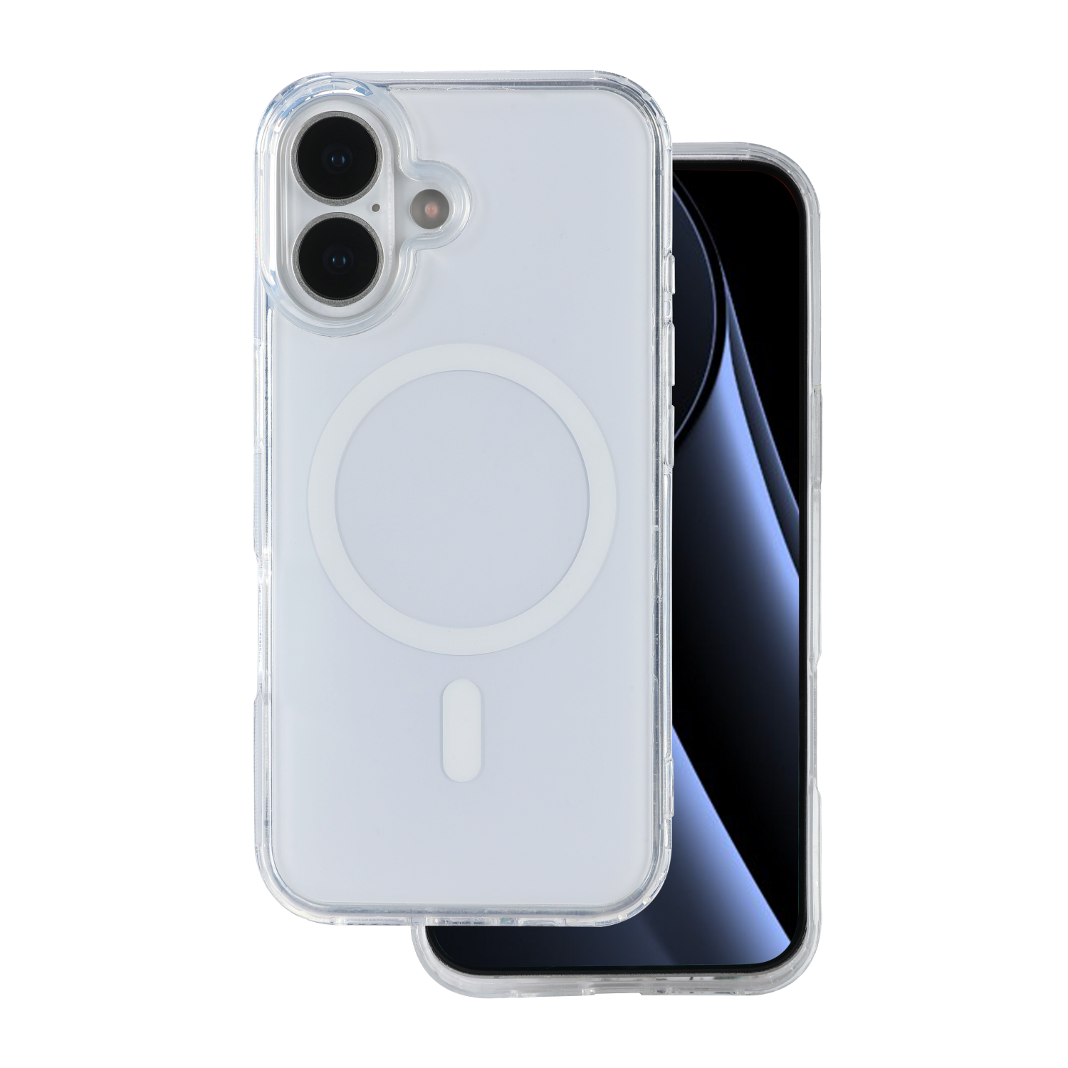 Lowkey Mag for iPhone 16 6,1" valge