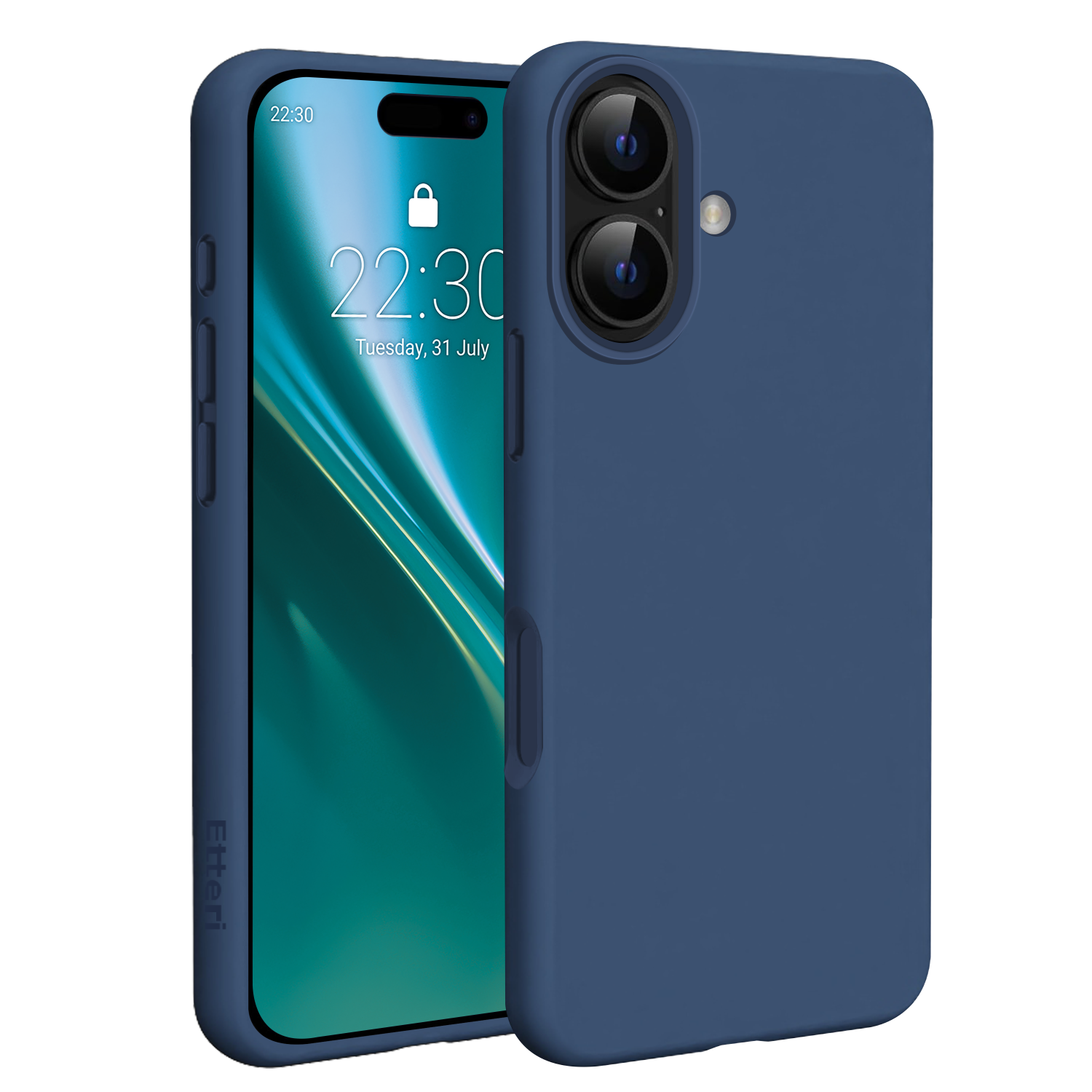 Etteri Silikoon Mag ümbris for iPhone 17 tumesinine