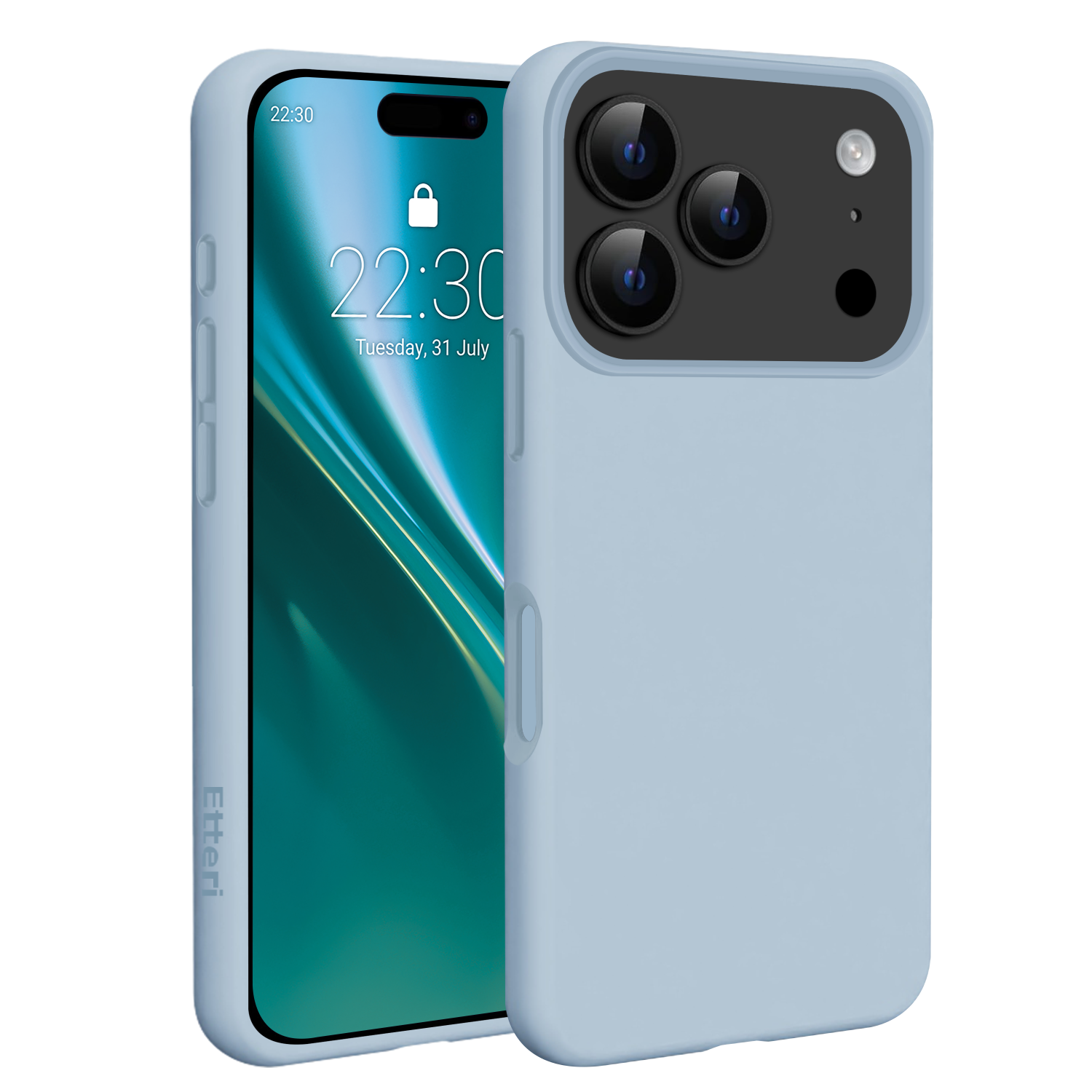 Etteri Silikoon Mag ümbris for iPhone 17 Pro Max helesinine