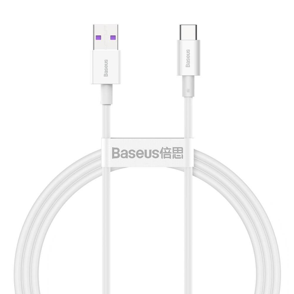 USB cable Baseus Superior from USB to Type-C 66W 1.0m valge CATYS-02