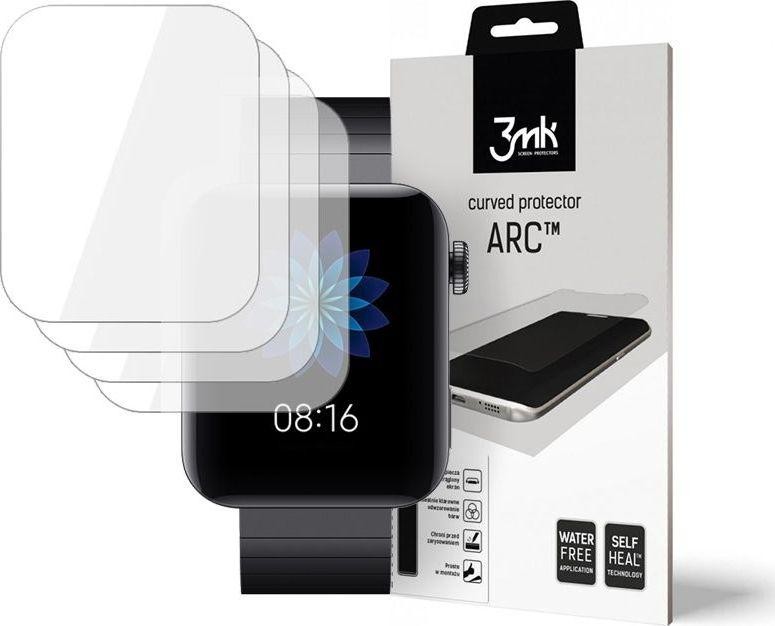 Защитное стекло LCD 3mk Watch ARC Apple Watch 7/8 45mm 3 шт
