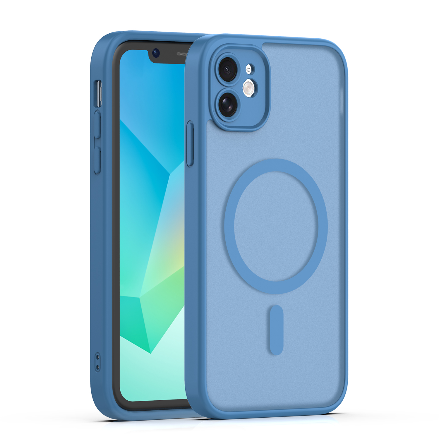 Mag Matt ümbris iPhone 11 tumesinine