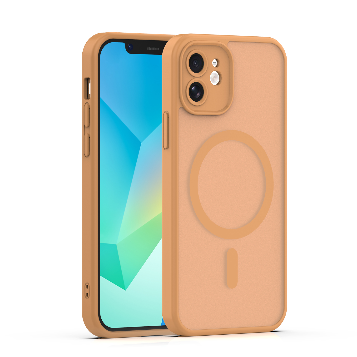 Mag Matt ümbris iPhone 12 6,1" pruun