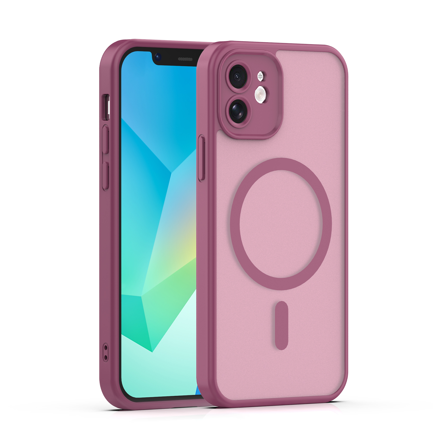 Mag Matt ümbris iPhone 12 6,1" kastanpruun