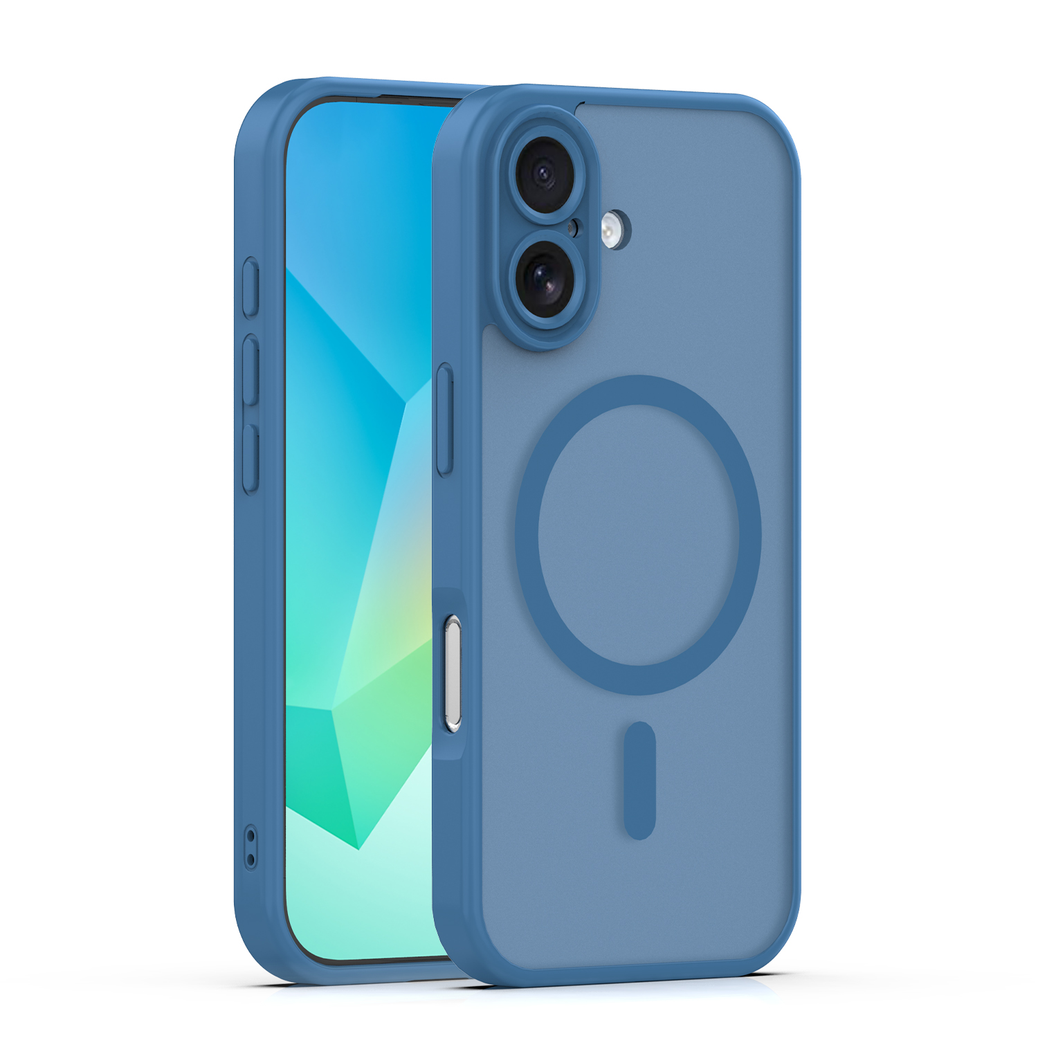 Mag Matt ümbris iPhone 17 6,3'' tumesinine