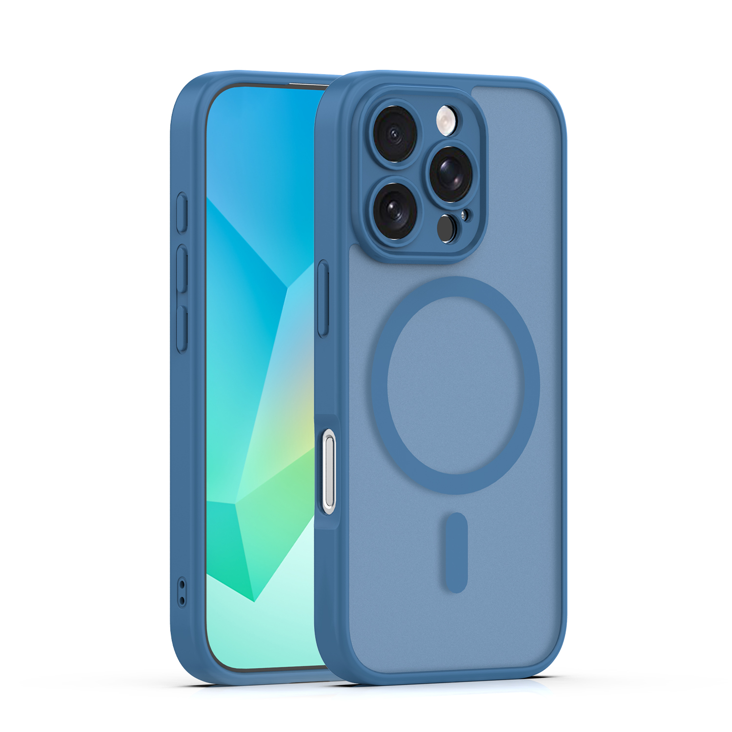 Mag Matt ümbris iPhone 16 Pro Max 6,9" tumesinine