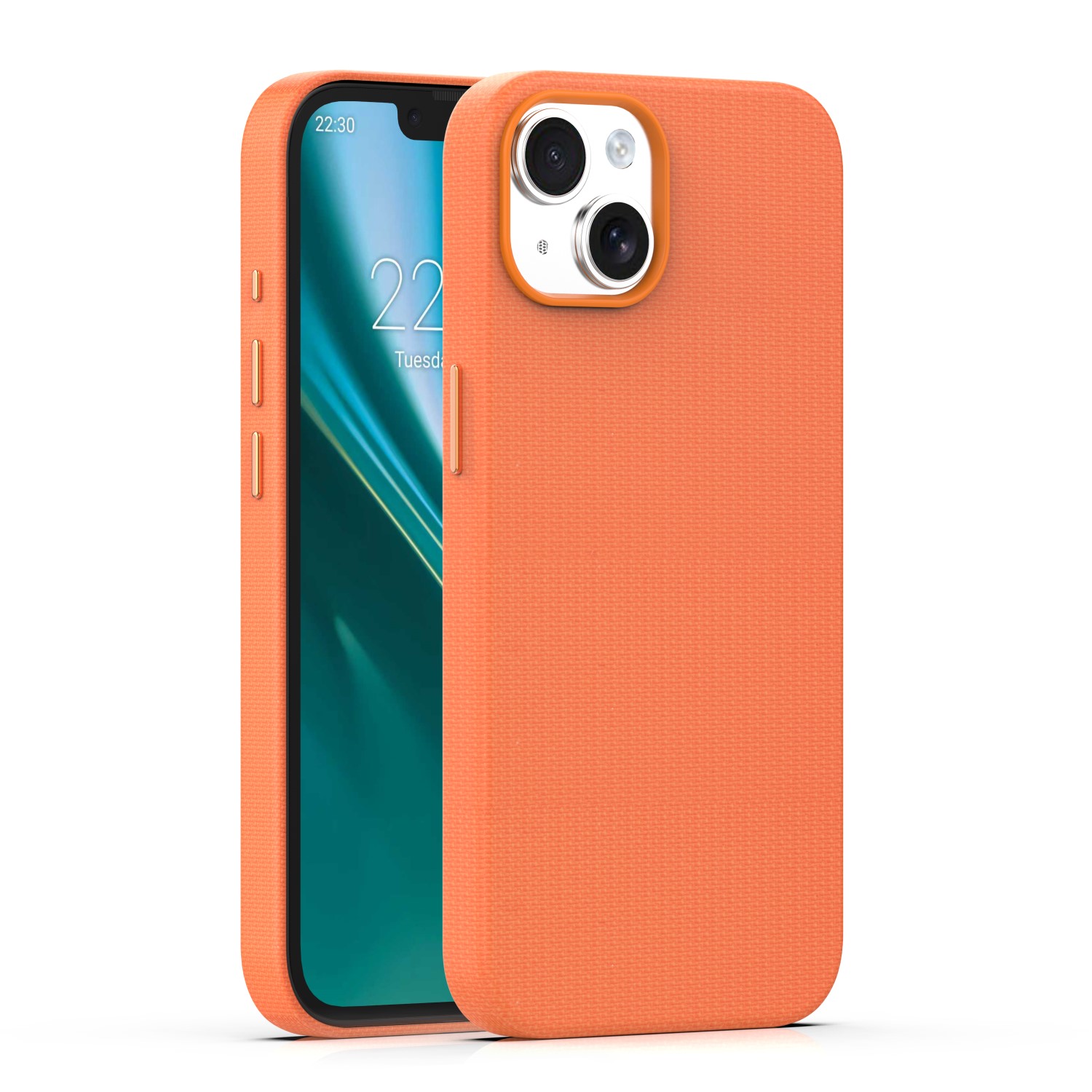 Etteri Elegant Mag ümbris for iPhone 15 6,1" oranž