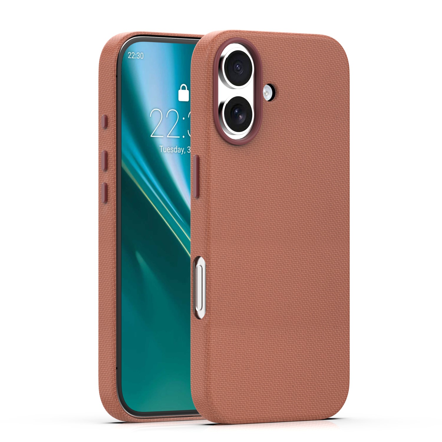 Etteri Elegant Mag ümbris for iPhone 17 6,3" pruun