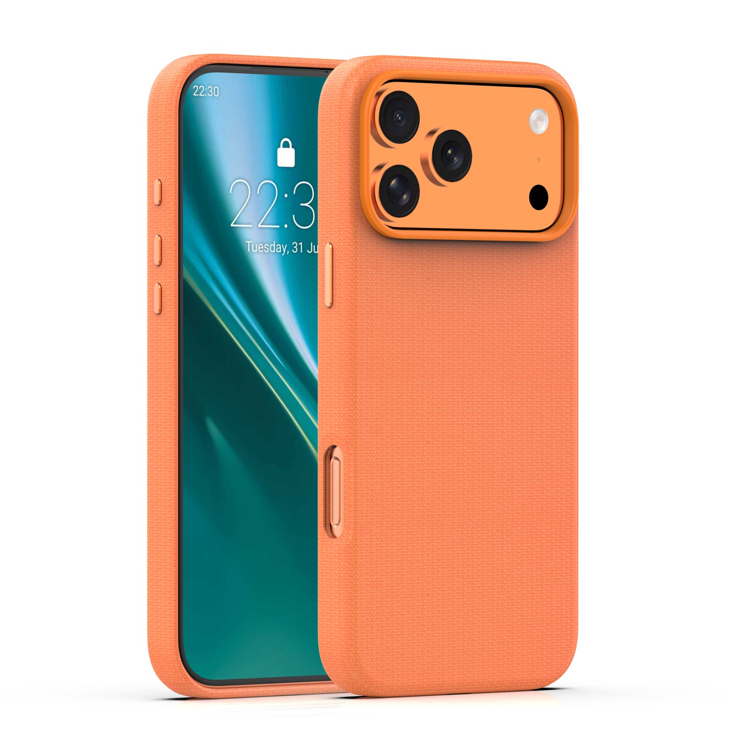 Etteri Elegant Mag ümbris for iPhone 17 Pro 6,3" oranž