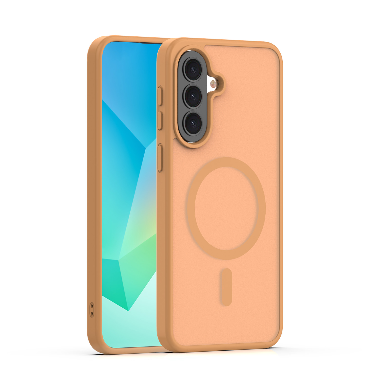 Mag Matt ümbris Samsung Galaxy A57 pruun