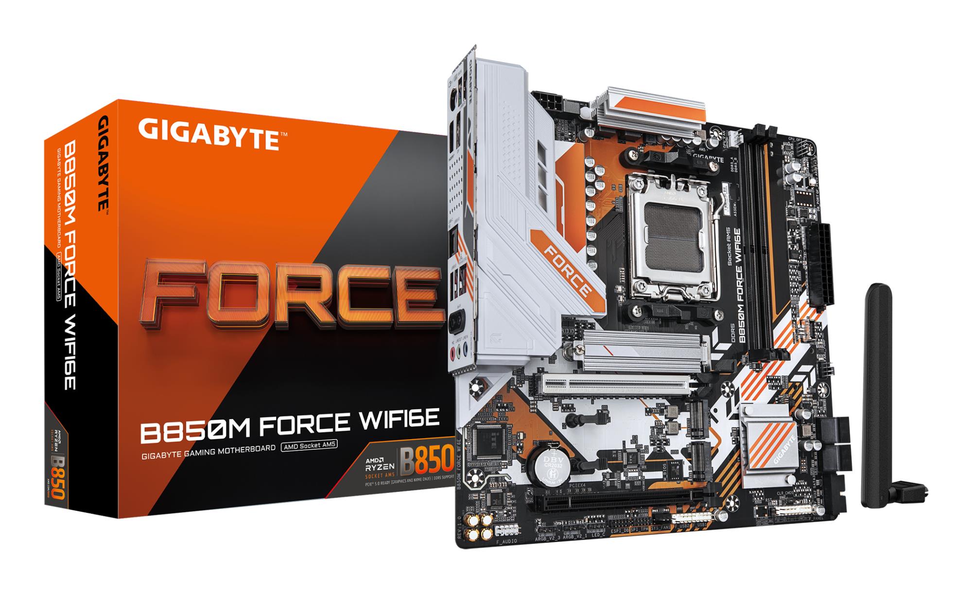 Emaplaat GIGABYTE AMD B850 SAM5 Micro-ATX DDR5 2 pesa