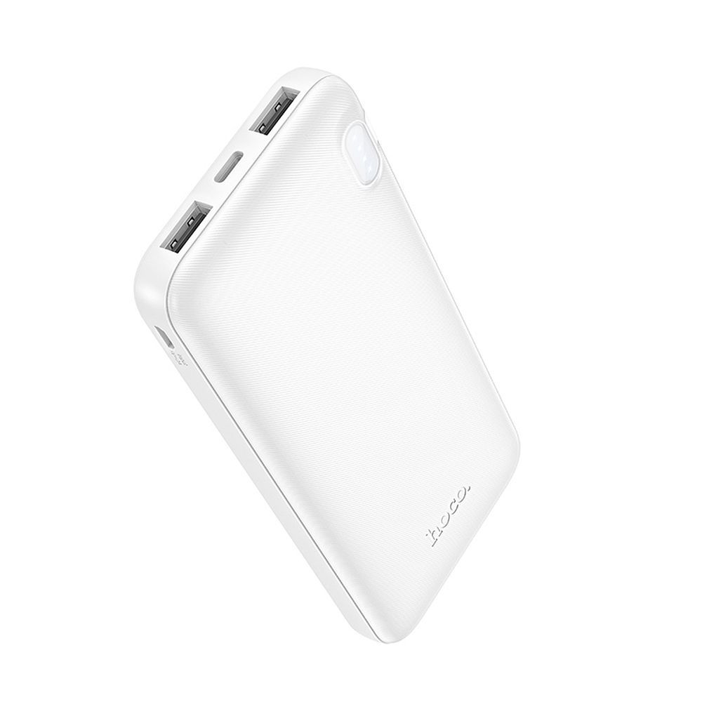 HOCO akupank 10000 mAh 2A J128 valge
