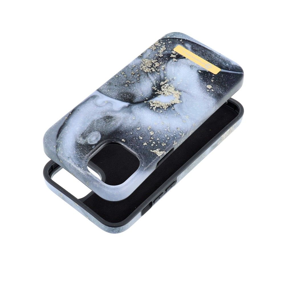 Ümbris jaoks iPhone 15 PLUS Forcell F-Protect Mirage compatible with Magsafe marble mist