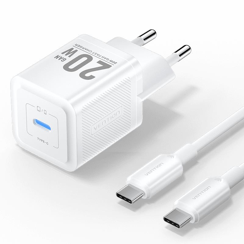Vention TZ-FEPW0-EU-01 seinalaadija USB-C 20W