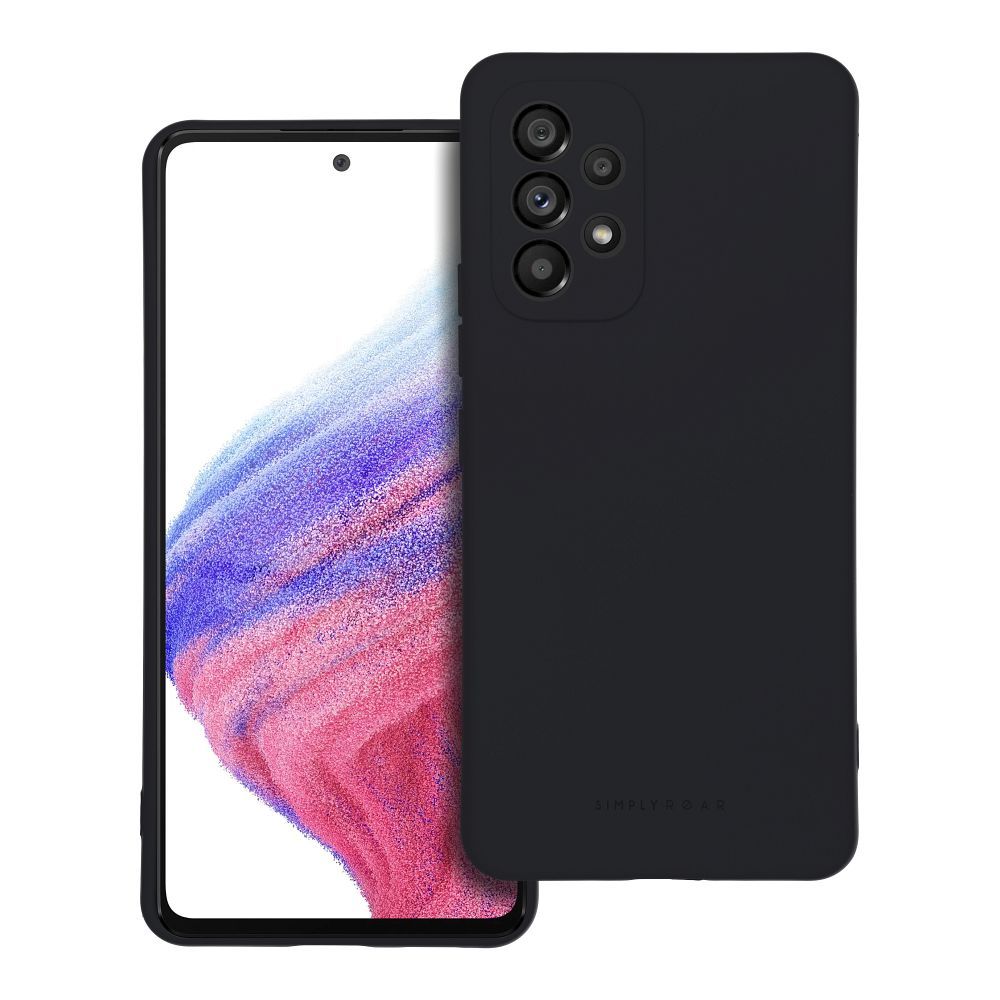 ROAR ümbris SPACE jaoks SAMSUNG A53 5G must