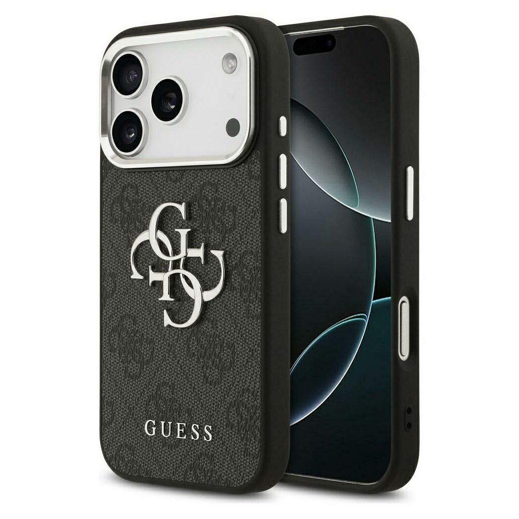 Guess 4G Big 4G Classic Logo ümbris jaoks iPhone 17 Pro Max - must