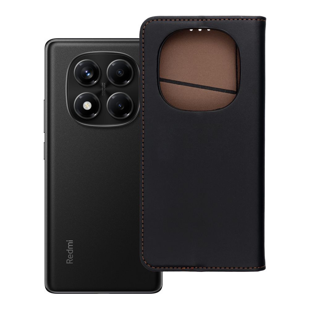 SMART PRO Book leather ümbris jaoks XIAOMI Redmi Note 14 PRO 4G must