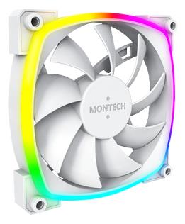 Korpuse ventilaator 120mm AX120 PWM Valge 3 tk. Montech