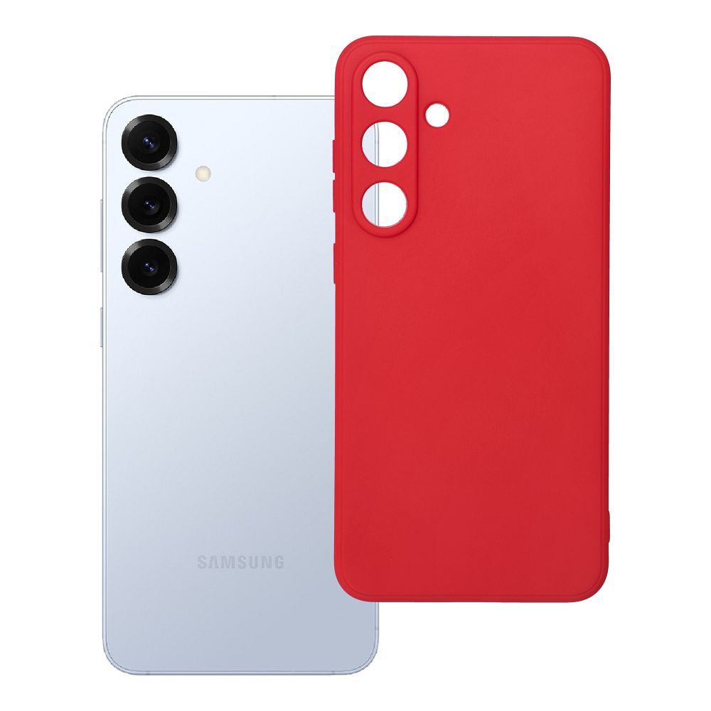 SOFT Ümbris jaoks SAMSUNG S25 Plus punane