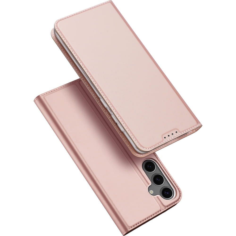 DUX DUCIS wallet case SKIN PRO jaoks SAMSUNG S25 Plus rose