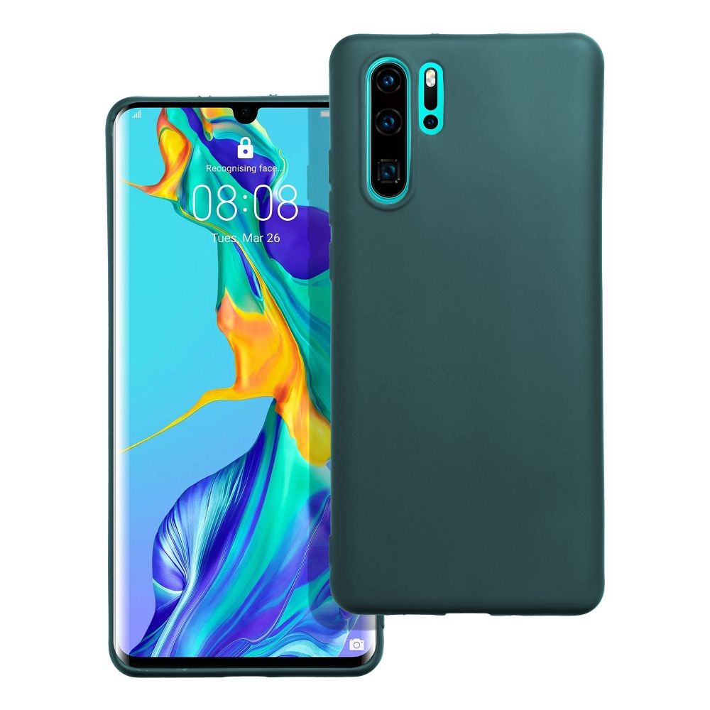 MATT Ümbris jaoks HUAWEI P30 Pro tumeroheline