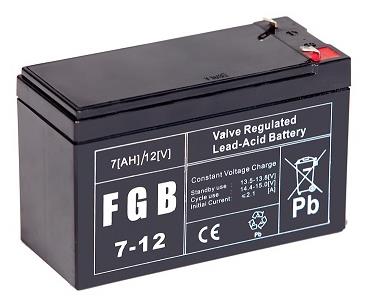 EMU aku 12V 7Ah VRLA FGB7-12