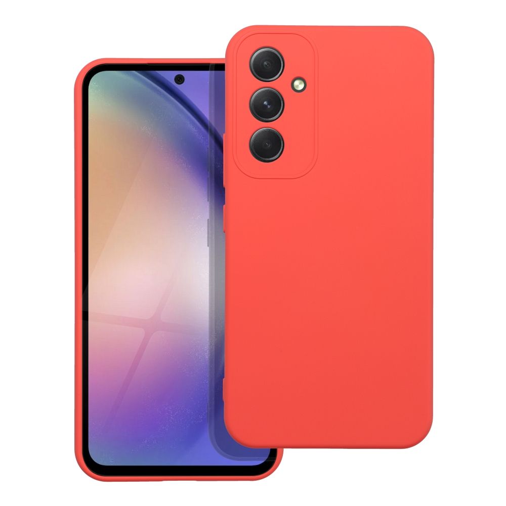 SILICONE case jaoks SAMSUNG A54 5G peach